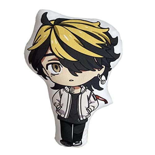 wxypreey Anime Kazutora Hanemiya Cojines de Felpa Cojines para sofá cojín Lindo Relleno Anime Regalos Cover