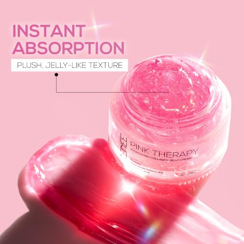 Image of RENEE Pink Therapy Hydrolyzed Collagen Overnight Sleep Jelly Mask, 15 gm