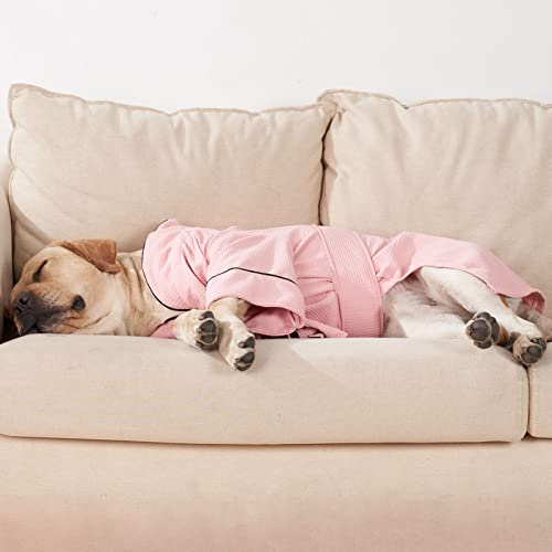 Chusui Roupão de banho para cães pijamas para animais de estimação roupões para secar roupa de dormi