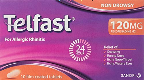 Telfast Allergy Relief Tablet 120mg 10s