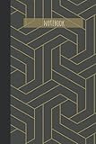 Geometric Print Journal Lined notebook 110 Pages: Perfect gift Stocking filler Journalling  Writers club