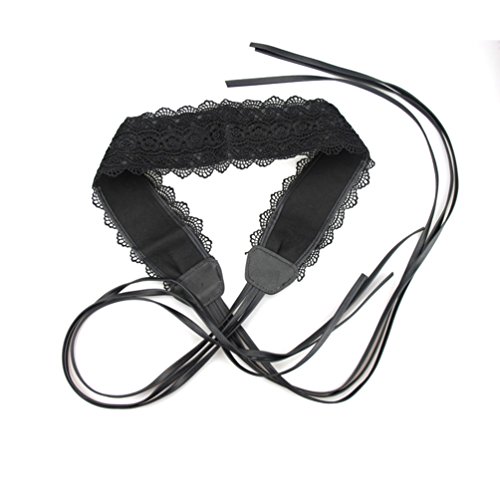 Macoking Womens Faux Leather Wide Black Retro Cinch Belt Lace Up Wrap Around Obi Waistband #TOP1