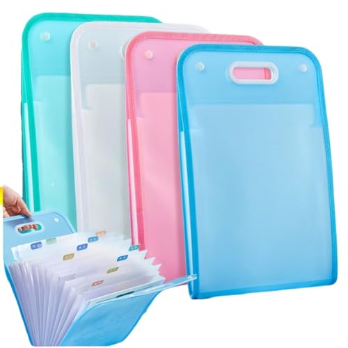 オーダー専用❣️クリア蛇腹ファイル Amazon | Himemaru ファイル プリント整理 A4 縦 蛇腹 ファイル