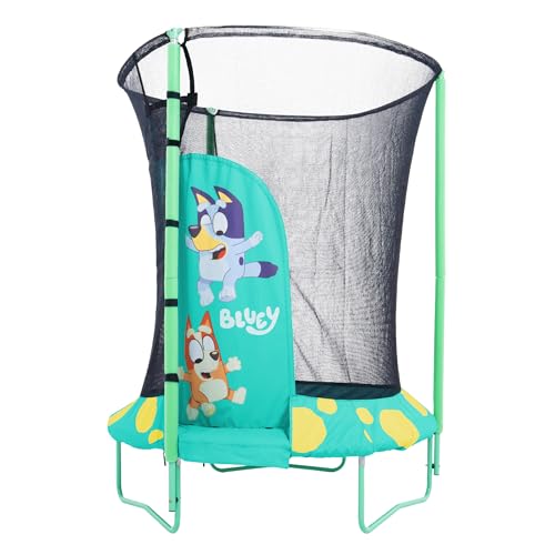 Bluey trampoline rond D140 cm junior pour développer la motricité