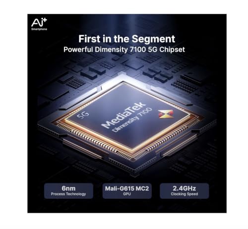Image of AI+ Nova 2 Pro 5G (6 GB RAM, 128GB, Black) Smartphone