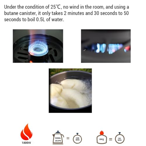 Ensemble de batterie de cuisine de camping pliable et réchaud extérieur isolant