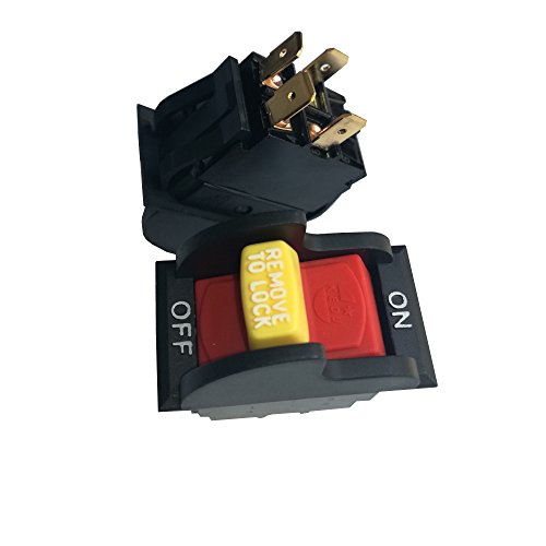 2Pcs Hy7 20A/12A 125V/250Vac 4Pins Dustproof Industrial Electric On Off Key Operated Switches For Household Single Throw Bipolar Lock #TOP6