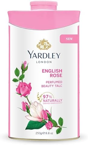 Yardley English Perfumed Talc, Rose