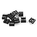 Aexit 10PCS Solder Audio & Video Accessories 2 Row 8 Pins Integrated Circuit DIP IC Connectors & Adapters Sockets Adapter