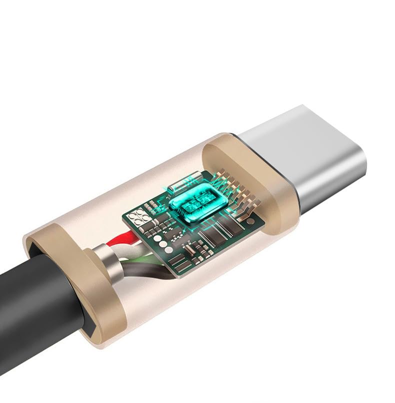 Accessonico Pet Chew Proof USB C Cable Indestructible Charging Cord Metal Braided Type C Fast Charger image 4