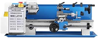 Happybuy 7x14 Inch Metal Lathe 2500RPM 550W Mini Bench Lathe 0.75HP Variable Spindle