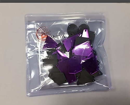 Sew On Acrylic Purple Mirror Diamante Rhinestone Crystal Flat Back Mirror Beads With Hole For Diy Wedding Dress Clothing Bags Shoes Decoration #TOP6