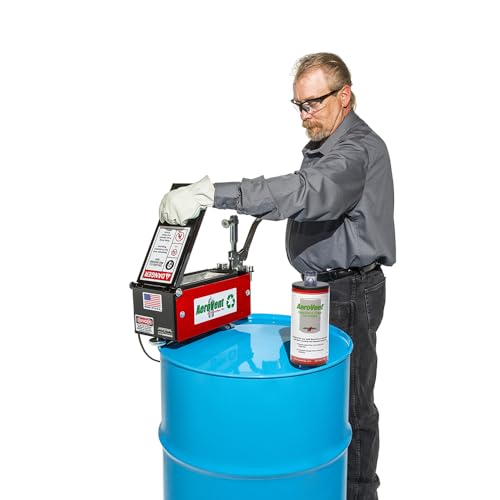 Image of AeroVent Standard Aerosol Can Disposal System (Part #10004840) | Quickly Puncture & Drain Cans Up to 9.75 inch Length & 2-3 inch Diameter | Compliant in 50 States | Heavy-Duty Industrial Grade | Made in USA