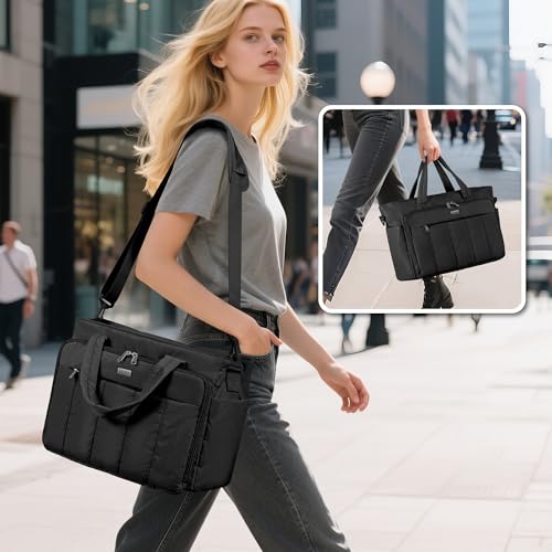 Bolso Tote Puffer LUXJA para Mujer Ligero miniatura 2