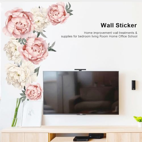 HAOHIZE Decorative Flower Wall Stickers - Image 2