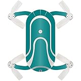 MightySkins Skin Compatible with ZEROTECH Dobby Pocket Drone – Solid Teal | Protective, Durable,...