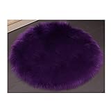 ❤Super Soft Shaggy Rug: Hergestellt aus hochwertigem künstlichem Plüsch, der sich extrem weich anfühlt und warm und bequem darauf zu laufen ist. Dieser zottelige Teppich verleiht Ihrem Zuhause einen luxuriösen Touch.