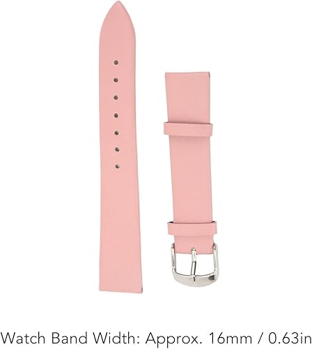 Miniatura 3 de plplaaoo Correa de reloj, correa de reloj, correa de reloj de cuero impermeable sin olor, accesorio de repuesto universal para reloj, correas de