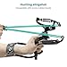 oubert Slingshot Fishing Kit with Reel Wrist Support Fishing Slingshot Set with 3pcs Fishing Darts and 8 Pcs Rubber Bands Hunting Slingshot for Fishing