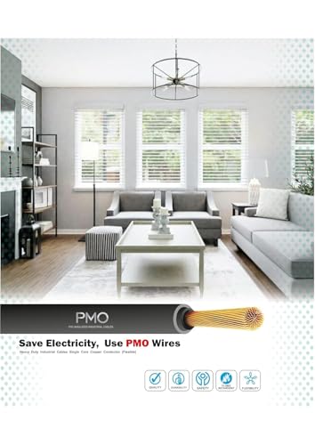 Image of Super PMO PVC Insulated Copper Wire, 90 m, Single Core Flexible Cable for Domestic and Industrial Use (BLACK, 1.00 SQ MM)