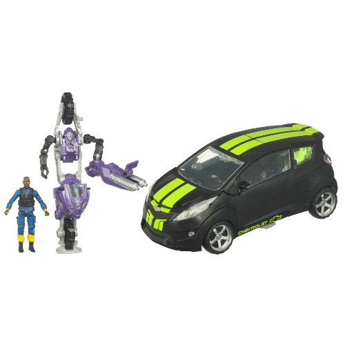 Transformers: Dark of the Moon - MechTech Human Alliance - Skids and Elita-1 with Tech Sergeant Epps