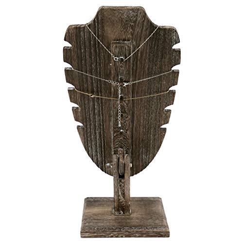 image for Mooca Freestanding Necklace Easel Display Stand Holder Multiple Neckla