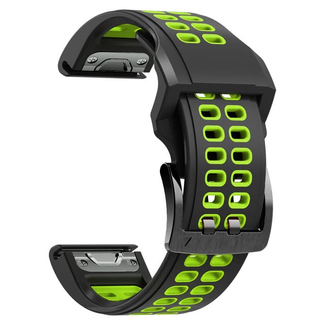 Correa de 22 mm para Garmin Fenix 5 Plus y Forerunner 945 ajustable 5