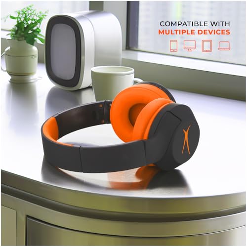 Image of Altec Lansing Kid Safe Noise Cancelling Wireless Headphones 15H Battery, 85dB Volume Limit, Foldable Design Powerful Sound, Active Noise Cancellation Perfect for Kids Ages 7+