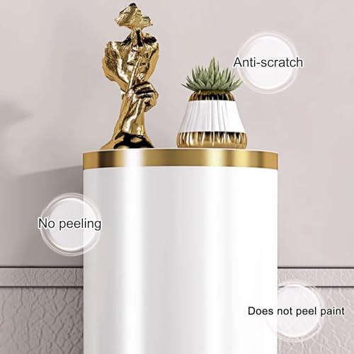 Étagère à chaussures rotative métallique : le meuble de rangement vertical - 5