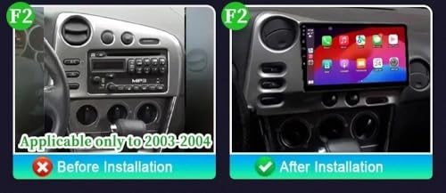 Pantalla Carplay coche inalambrica tactil con hardware de 4 nucleos para Duster HM 2