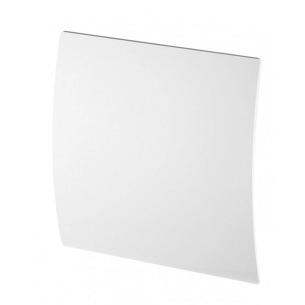 SolaDirect 4 in / 100 mm Bathroom Fan - Extractor Fan for Bathroom and Kitchen - IPX 4 - Silent with Humidity Sensor and Timer (White - Escudo)