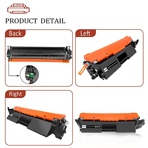 Compatibile 17X CF217X （17A CF217A） Cartuccia di
