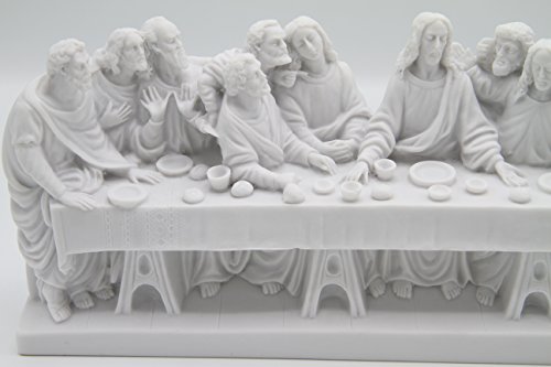 Estatua The Last Supper 12 x 4 pulgadas miniatura 5