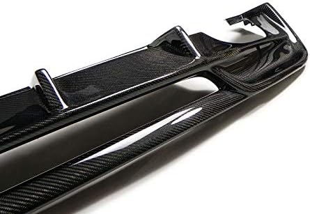for E82 E88 1 Series Rieger Style Carbon Fiber Rear Diffuser(Fit E82 2 Door Coupe E88 2 Door Convertible - Sports Model)
