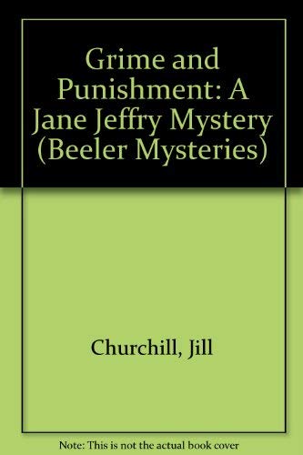 Buy Grime and Punishment: A Jane Jeffry Mystery (Beeler Large Print Mystery Series) — BookShops.in