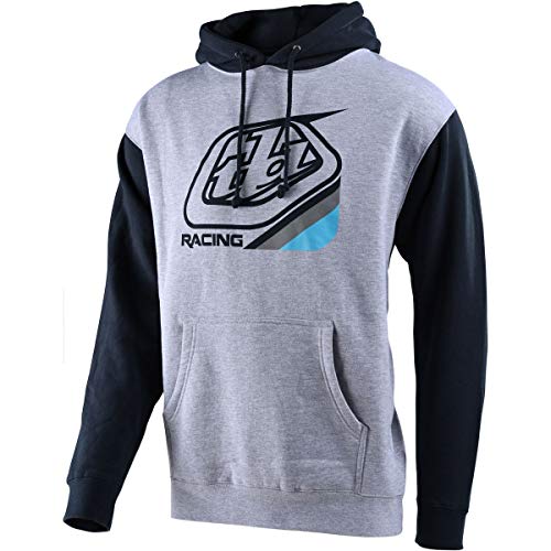 Troy Lee Designs Precision 2.0 SP20 Sweat à capuche pour homme Gris chiné Taille S