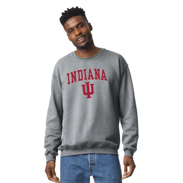 Image of Ivysport Crewneck Sweatshirt for College, Heritage Logo, Color, Adult Unisex