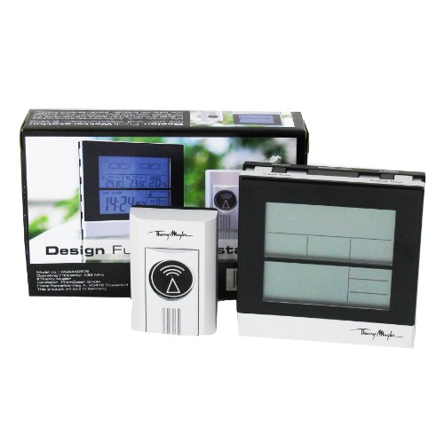 Preisvergleich Produktbild Thierry Mugler Design Radio und Wetterstation mit Uhr und Alarm-Funktion