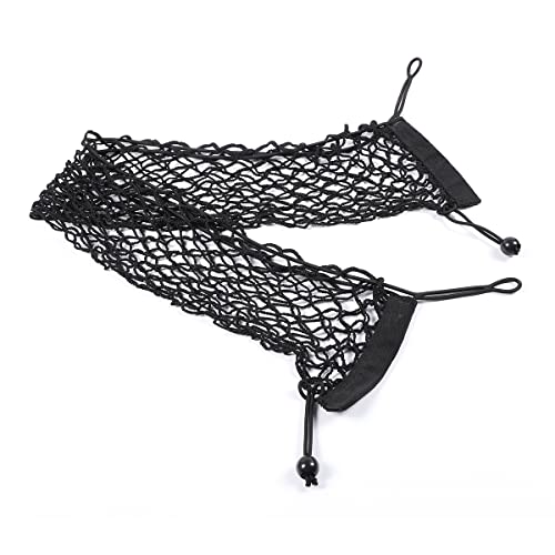 Filet de coffre pour Corvette C7 2014-2019 en maille élastique noire - 5