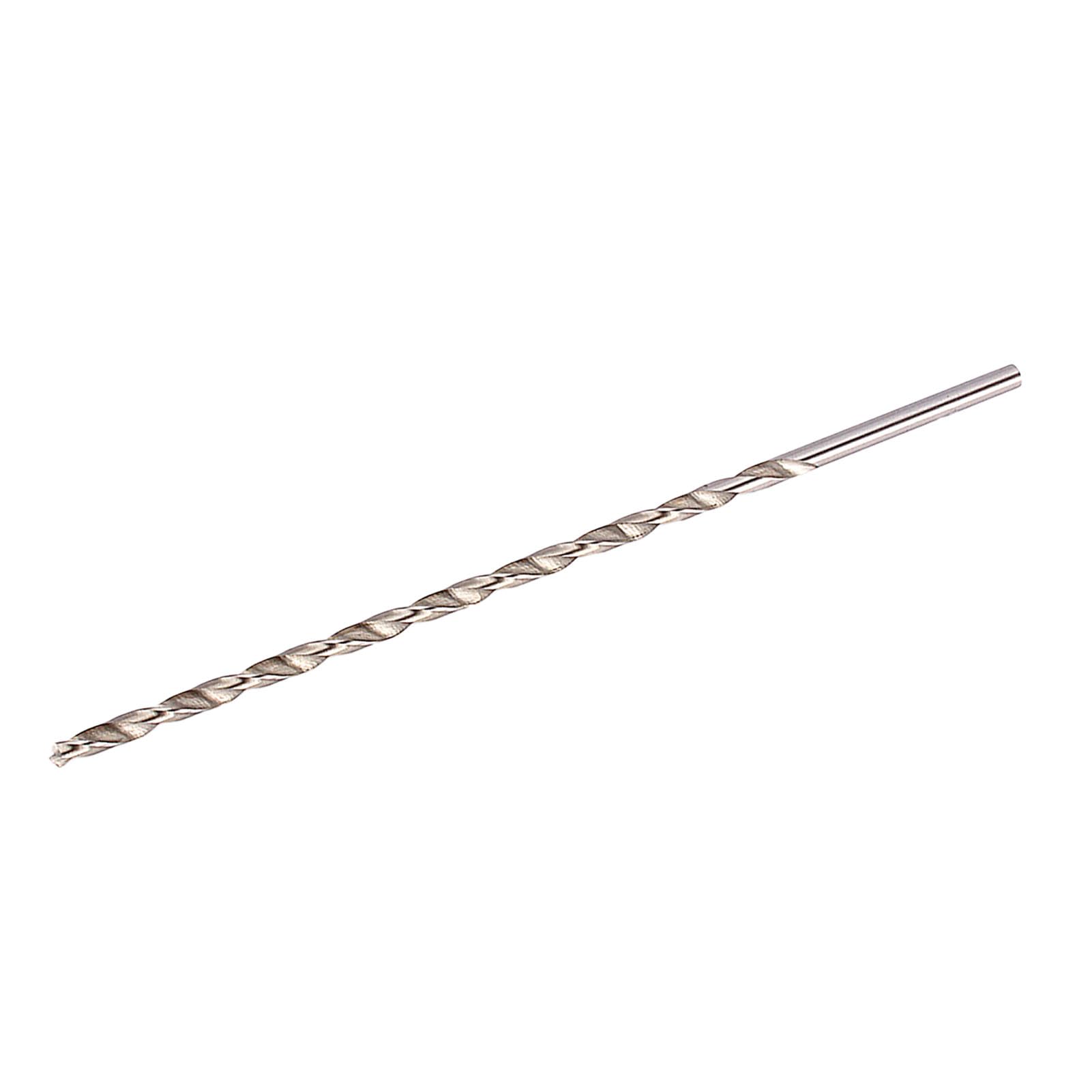 5mm HSS Extra Long 200mm Drill Bit, Straight Shank, Fast Material Removal, Impact Applications for Wood, Aluminum, Plastic
