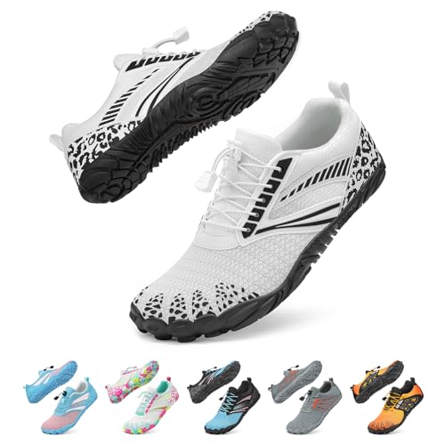 Barefoot Water Shoes Women Men Adult Hiking Swim Beach River Pool Hike Guarding Shoes Aqua Socks Protective Comfort Wide Toe Box Width Rock Climbing Vacation Outdoor 2025 New