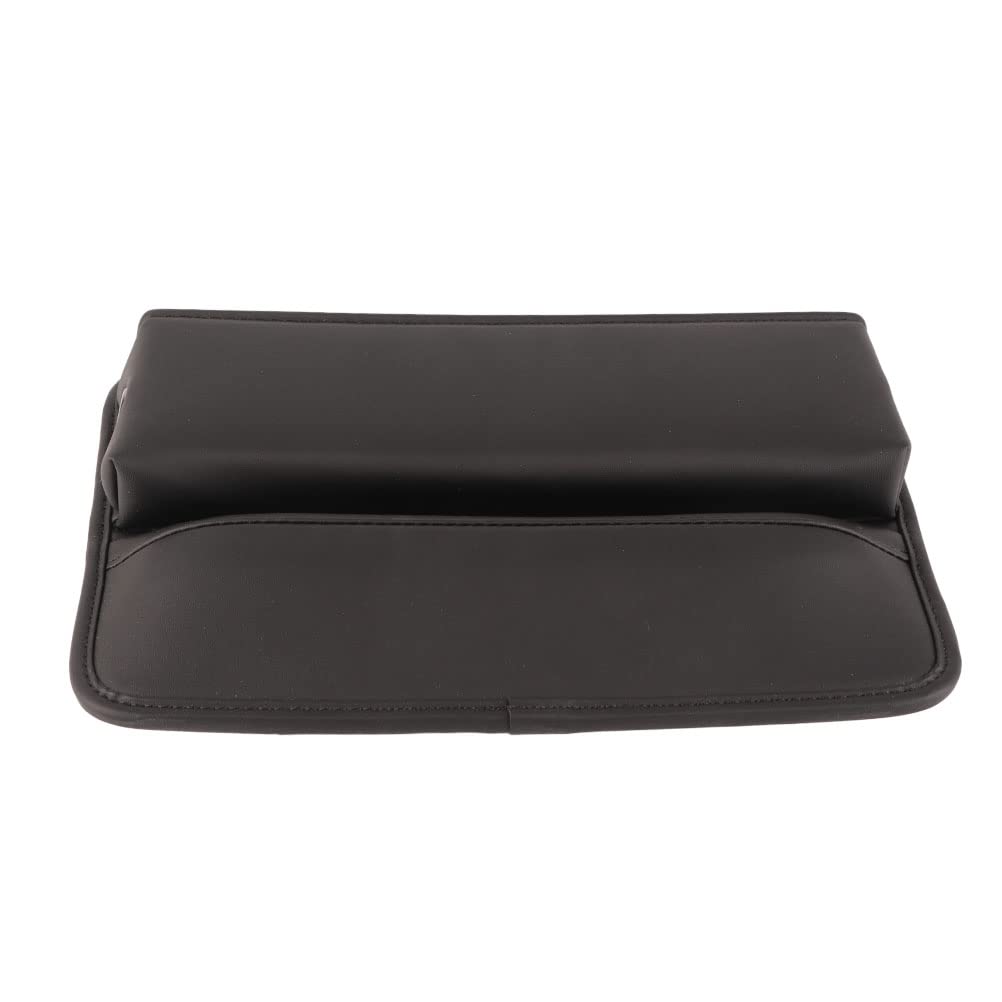 Dioche Console Side Storage Car Seat Interspace Filler Organizer Multifunctional Auto Console Side Storage Box for Effective Organization (black) — view 7