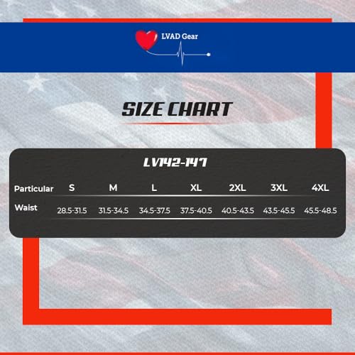 LVAD Medical Shorts Unisex for Heartmate 2 & 3 – Comfortable & Durable | Available in White & Black2