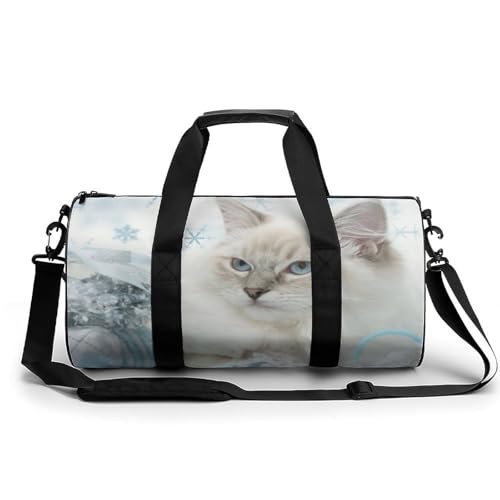 Sac de sport gym Chat De Neige pour organiser vos affaires de voyage week-end sans encombrement