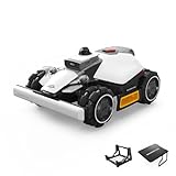 MAMMOTION LUBA Mini 2 AWD 1500 Mähroboter ohne Begrenzungskabel mit Mini Garage+Reinigungsständer,1500 m²,360° LiDAR & Dual-Kamera KI,Auto Höhenanpassung,80% Steigung,DropMow,Auto-Mehrzonen-Kartierung