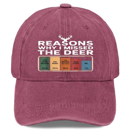 Reasons Why I Missed The Deer Funny Deer Hunting Skill