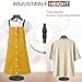 Shirt Display Stand, 18-34 Inch Height Adjustable Mannequin Torso for Vendors Shop, More Stable Dress Form Portable Clothes Garment Rack, T Shirt Display Holder Jacket Coat Stand Hanger, Black