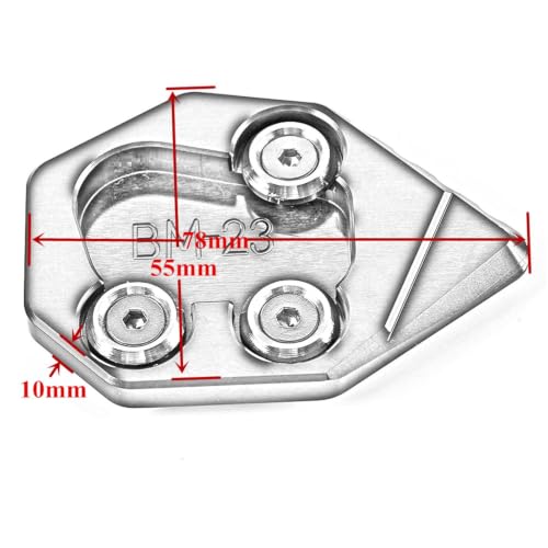 Coussin de béquille BMW S1000RR anti enfoncement goudron chaud - 3