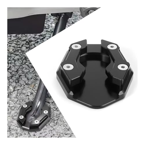 Base coussinet pied béquille NMAX155 support moto silver durable - 4