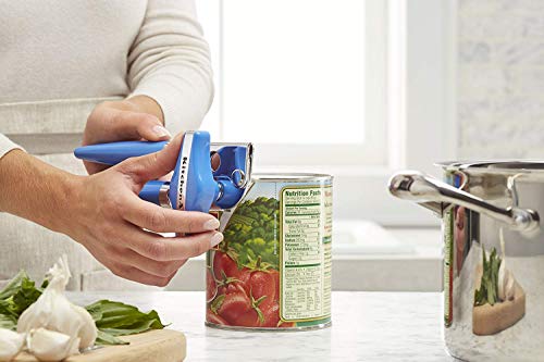 Image of Kitchenaid Stainless Steel Can Opener, Ocean Blue